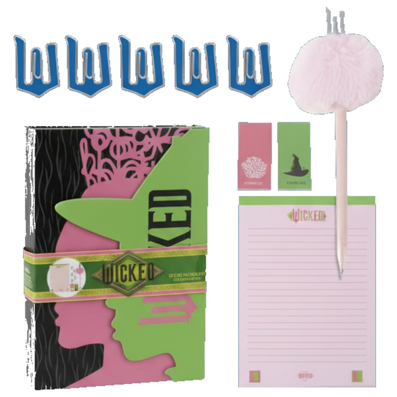 Wicked Dárkový set s deskami a psacími potřebami