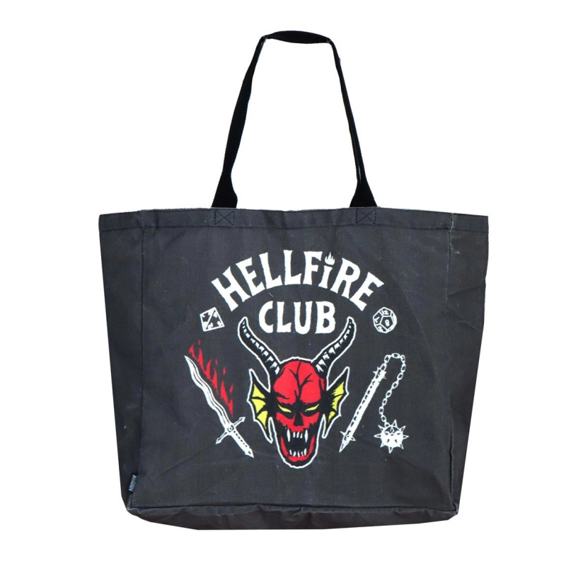 Látková nákupní taška XL Stranger Things Hellfire Club - 1 kus