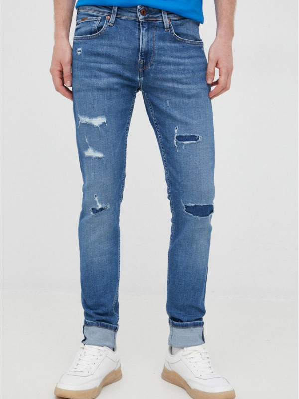 Pepe Jeans pánské modré džíny