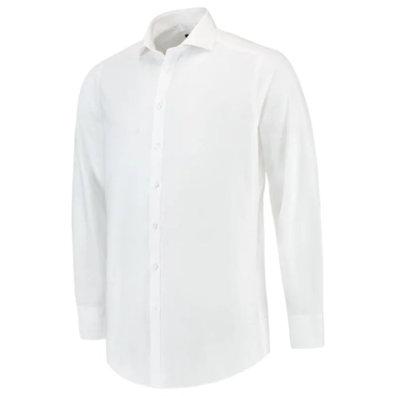 Malfini Fitted Shirt M MLI-T21T0 white pánské 43