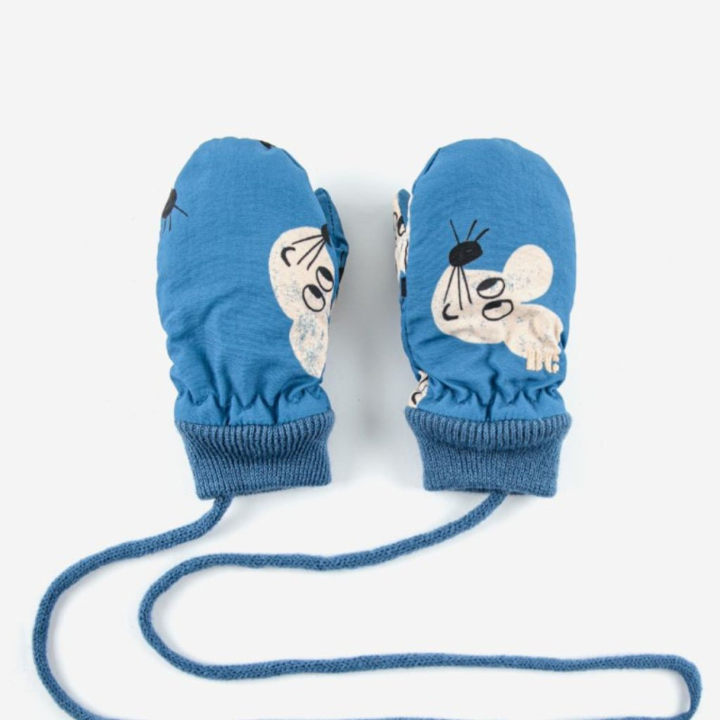 BOBO CHOSES Rukavice Baby- Mouse all over