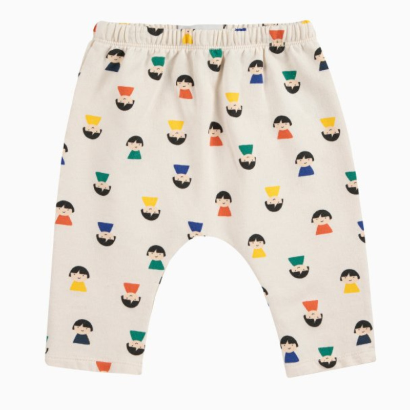 BOBO CHOSES Legíny Game Pawns all over - WHITE Velikost: 12m