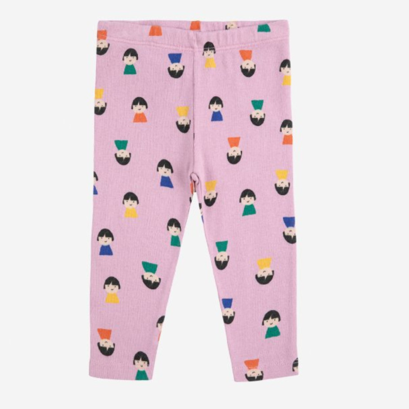 BOBO CHOSES Legíny Game Pawns all over - LAVENDER Velikost: 12m