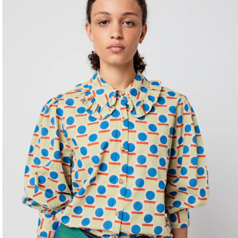 BOBO CHOSES Dámská košile Geometric - MULTICOLOR Velikost: L