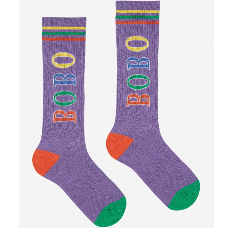 BOBO CHOSES Ponožky dlouhé Multicolor Bobo - BLUE Velikost: 29-31