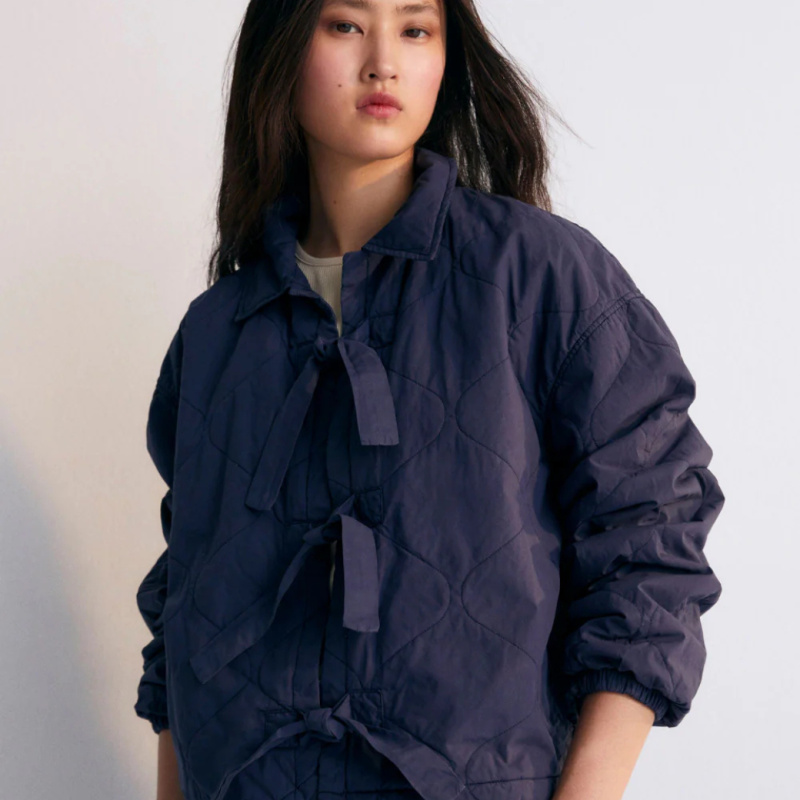 THE NEW SOCIETY Dámská bunda - Navy Panacea Velikost: XL