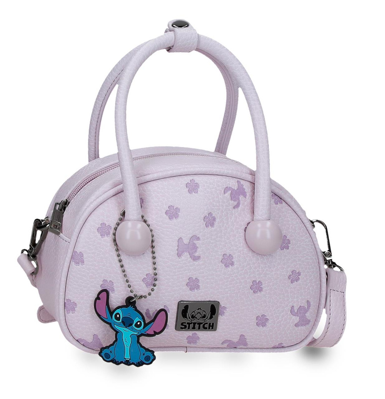 Dívčí menší kabelka Enso Stitch Bloom - fialová