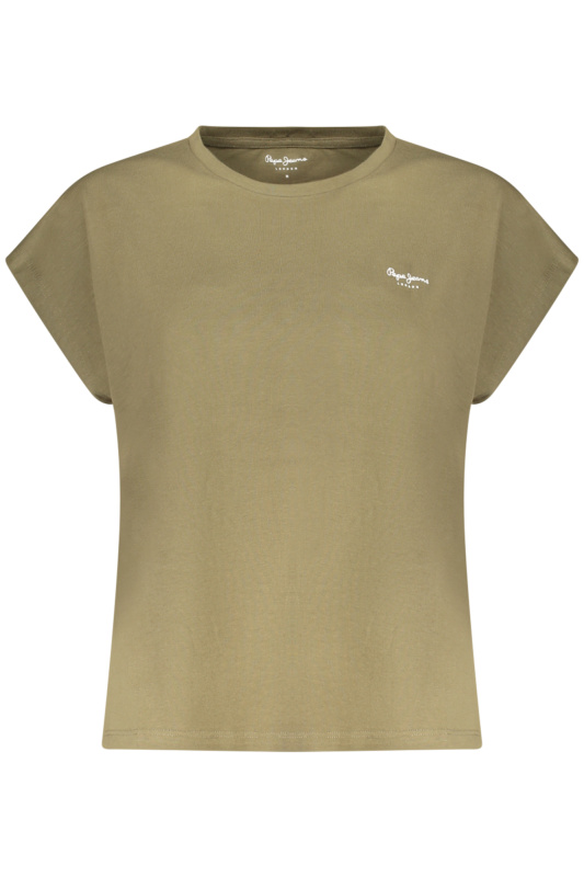 Zelené triko s krátkým rukávem Pepe Jeans