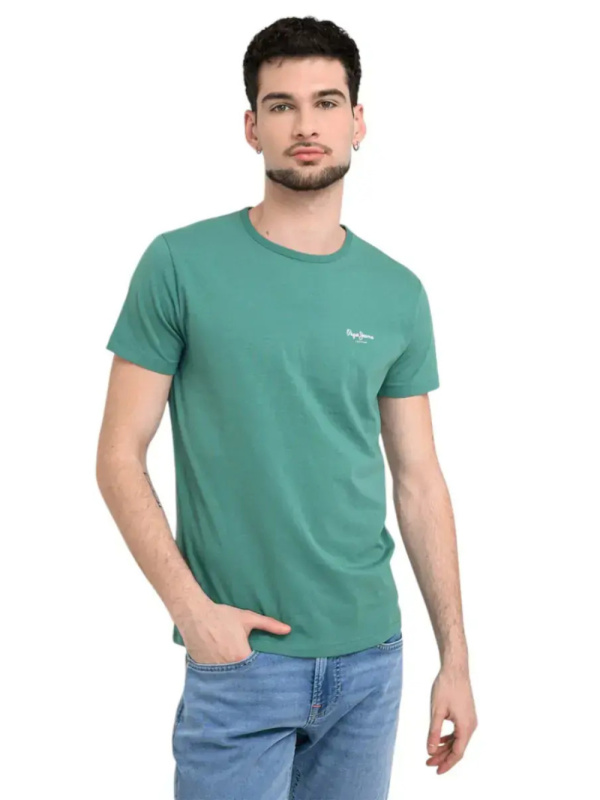 Triko Pepe Jeans s krátkým rukávem - zelené