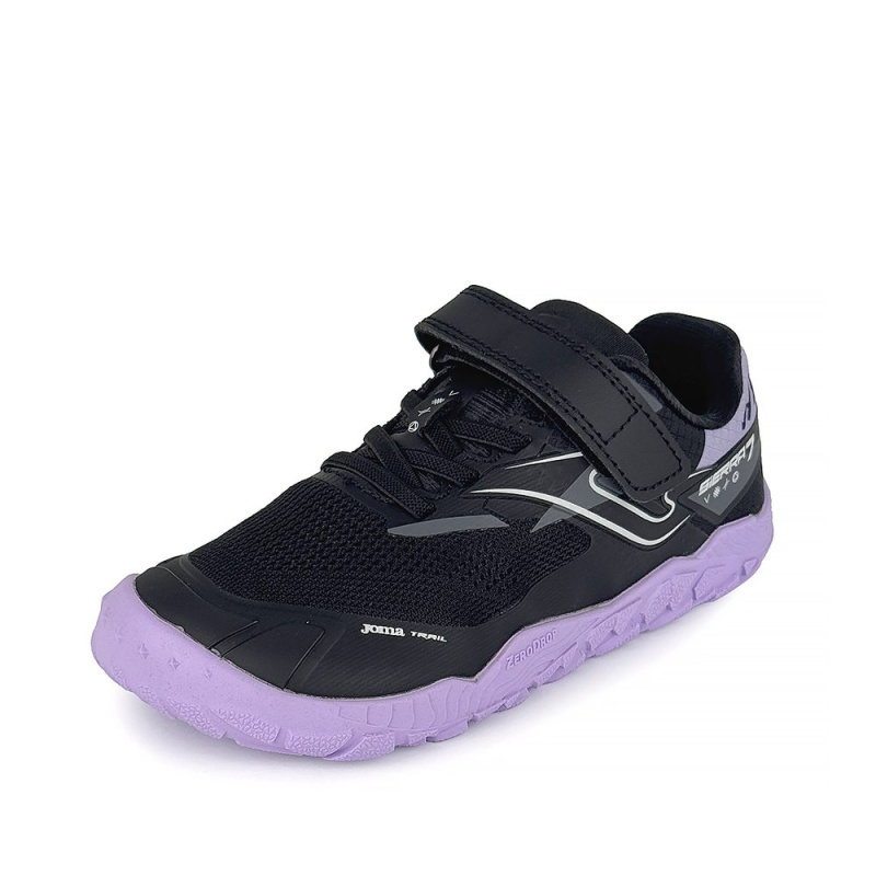 Dětské trailové barefoot tenisky  SIERRA JUNIOR BLACK Joma BFSIEJW2601V - 28
