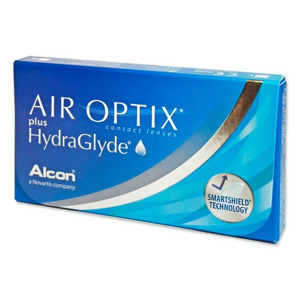 ALCON Air Optix Plus HydraGlyde měsíční 6 čoček, Počet dioptrií: -4,00, Počet kusů v balení: 6 ks, Průměr: 14,2, Zakřivení: 8,6