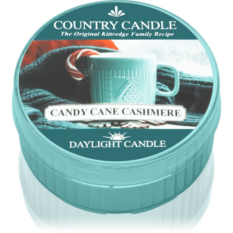 Country Candle Candy Cane Cashmere čajová svíčka 42 g