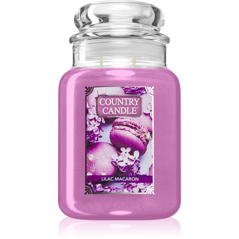 Country Candle Lilac Macaron vonná svíčka 737 g