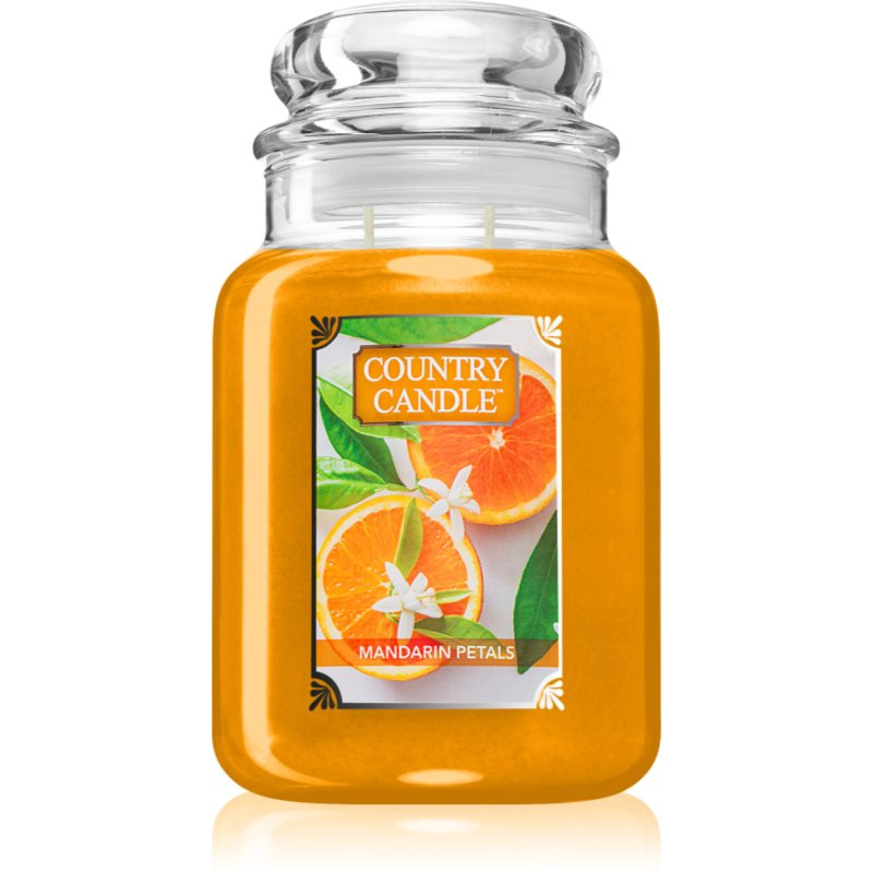 Country Candle Mandarin Petals vonná svíčka 737 g