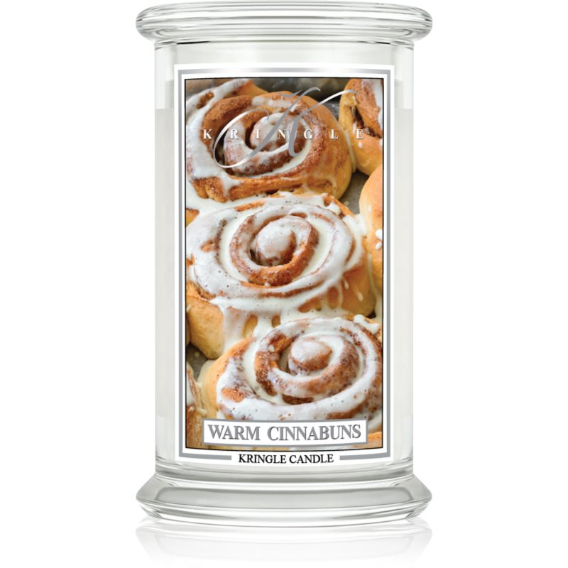 Kringle Candle Classic Warm Cinnabuns vonná svíčka 623 g