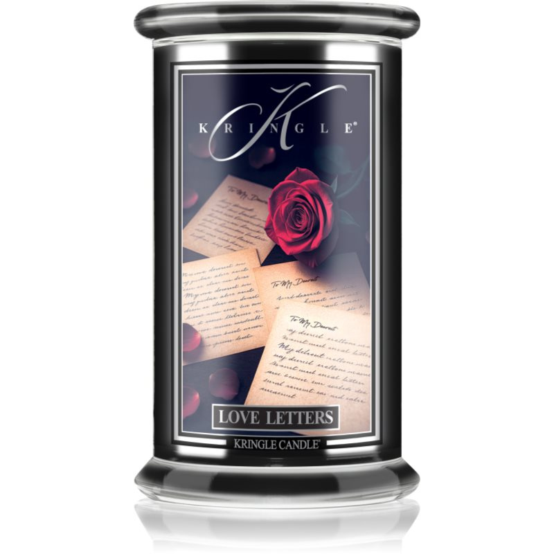 Kringle Candle Reserve Love Letters vonná svíčka 623 g