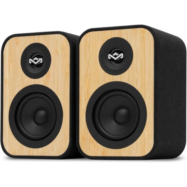 House of Marley Uplift Bookshelf bezdrátové reproduktory černé Černá