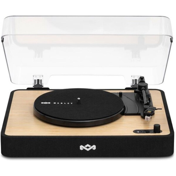 House of Marley Revolution Bluetooth gramofon černý Černá