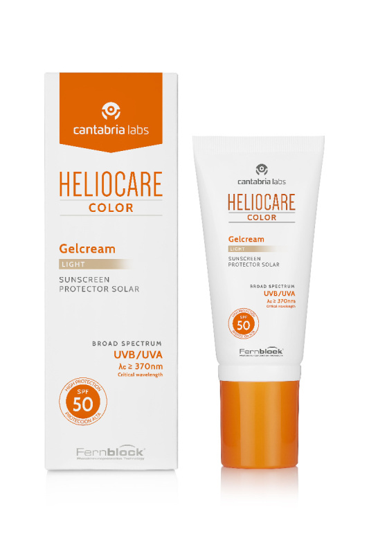 Heliocare Color Gelcream tónovaný gel krém SPF 50 odstín Light 50 ml