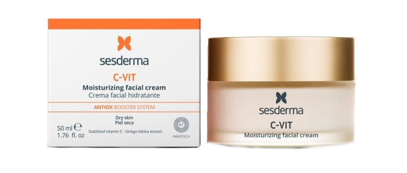 Sesderma C-Vit hydratační pleťový krém proti stárnutí s vitamínem C 50 ml