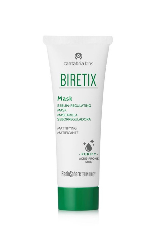Biretix Treat Mask čisticí maska na regulaci kožního mazu 25 ml