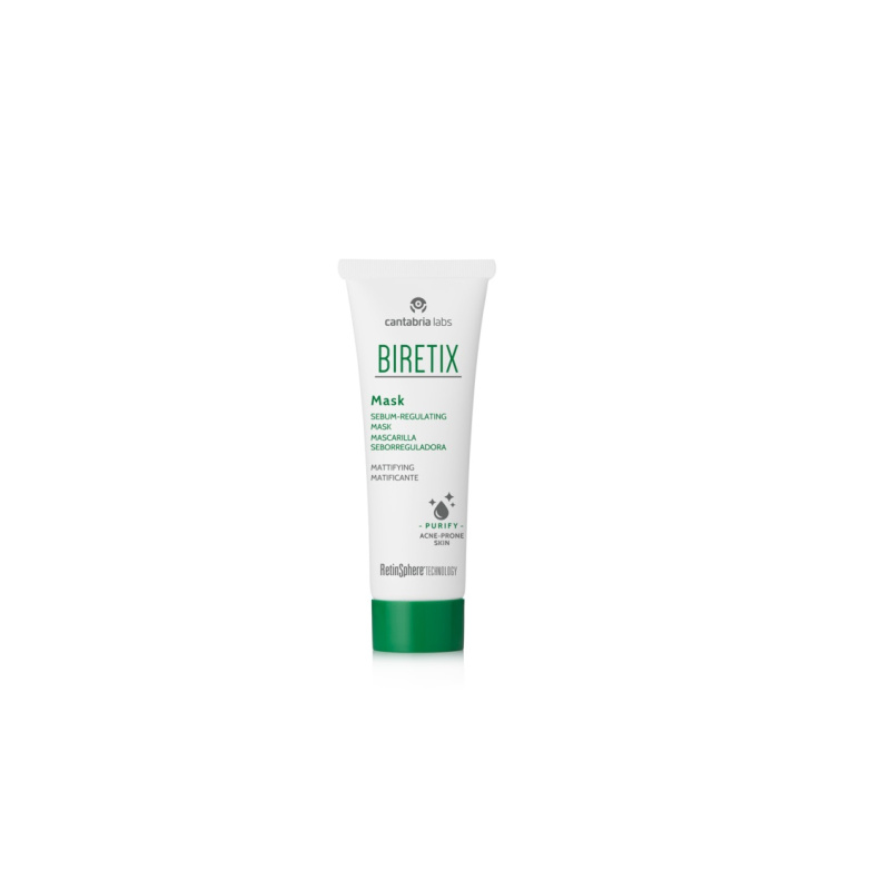 Biretix Treat Mask čisticí maska na regulaci kožního mazu 25 ml