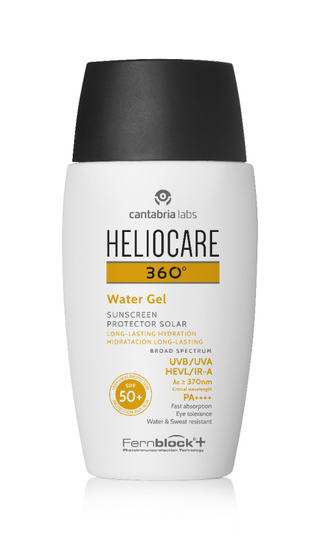 Heliocare 360° Water Gel Sunscreen hydratační gel na opalování SPF 50+ 50 ml