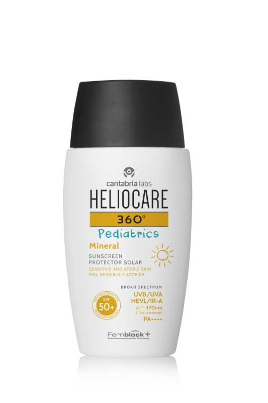 Heliocare 360° Pediatrics fluidní minerální krém na opalování SPF 50+ 50 ml