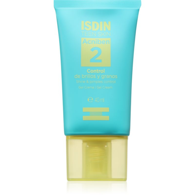 ISDIN Acniben Shine & Pimples Control Gel Cream gel krém pro mastnou a problematickou pleť 40 ml