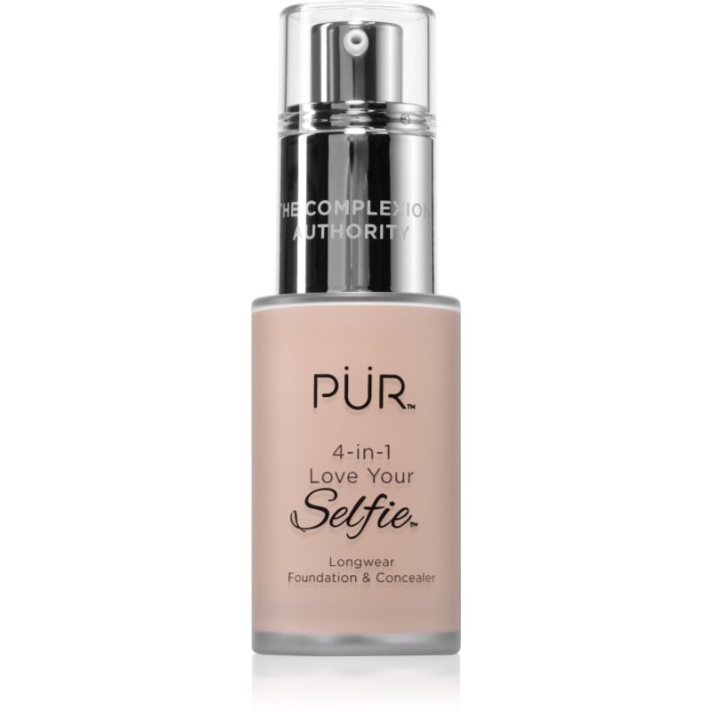 PÜR Cosmetics 4-in-1 Love Your Selfie make-up a korektor 2 v 1 odstín LN1 30 ml