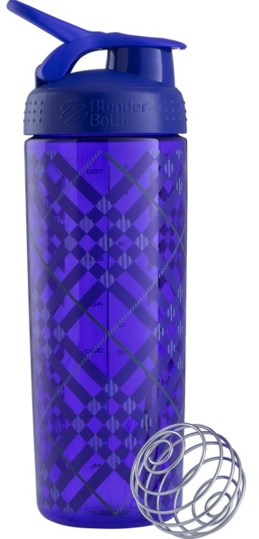 BlenderBottle Blender Bottle SportMixer Signature Sleek 820 ml - Purple (fialová)