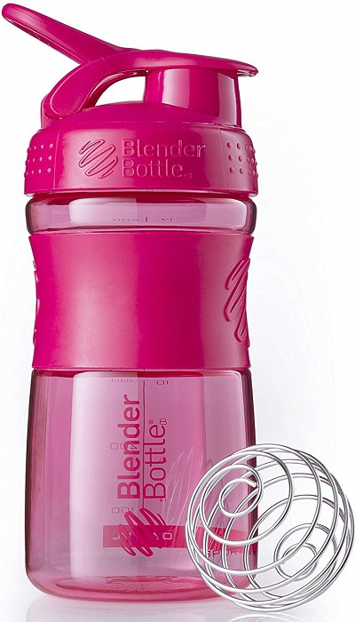 BlenderBottle Blender Bottle Sportmixer 500 ml - růžová (Pink)