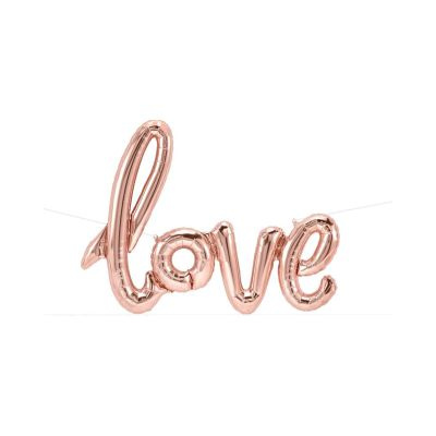Balónek fóliový Love rose gold Albi