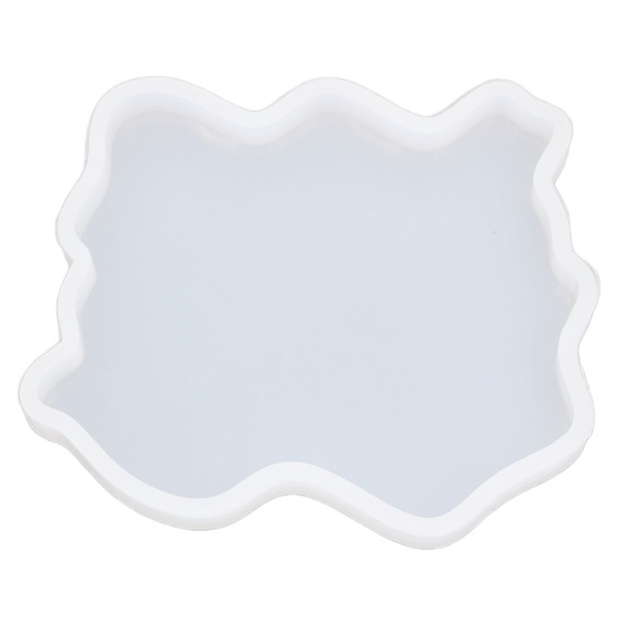 Silikonová forma na odlévání Pentart - vroubkovaný obdélník 10 × 8 × 1 cm (1ks)