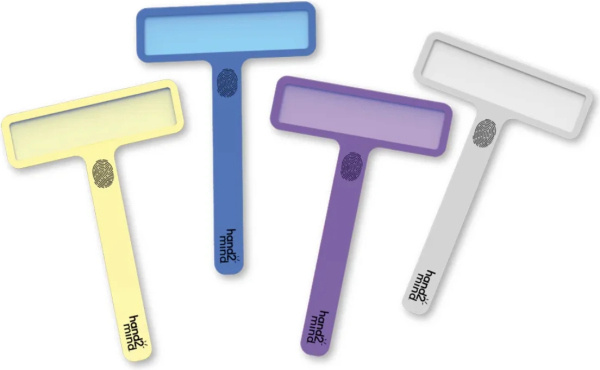 Hand2mind – prstový zvýrazňovač textu pro nácvik čtení Hand2Mind