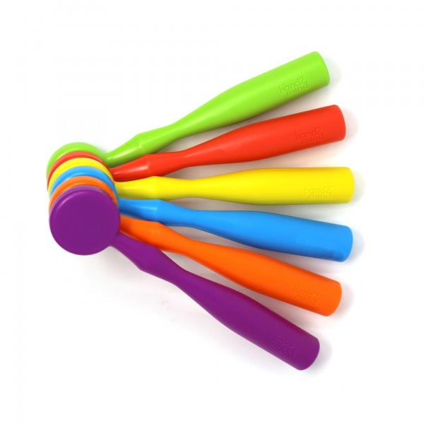 Barevné magnetické hůlky, 6 ks Montessori