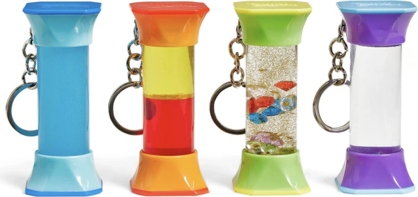 Hand2mind - Smyslové senzorické lahvičky na cesty 4 ks Hand2Mind