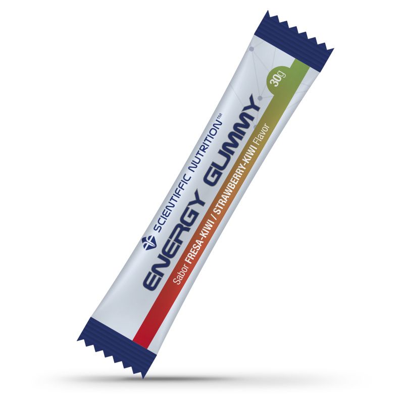 Scientiffic Nutrition Energetické gumové bonbony 3x10 g (jahoda)