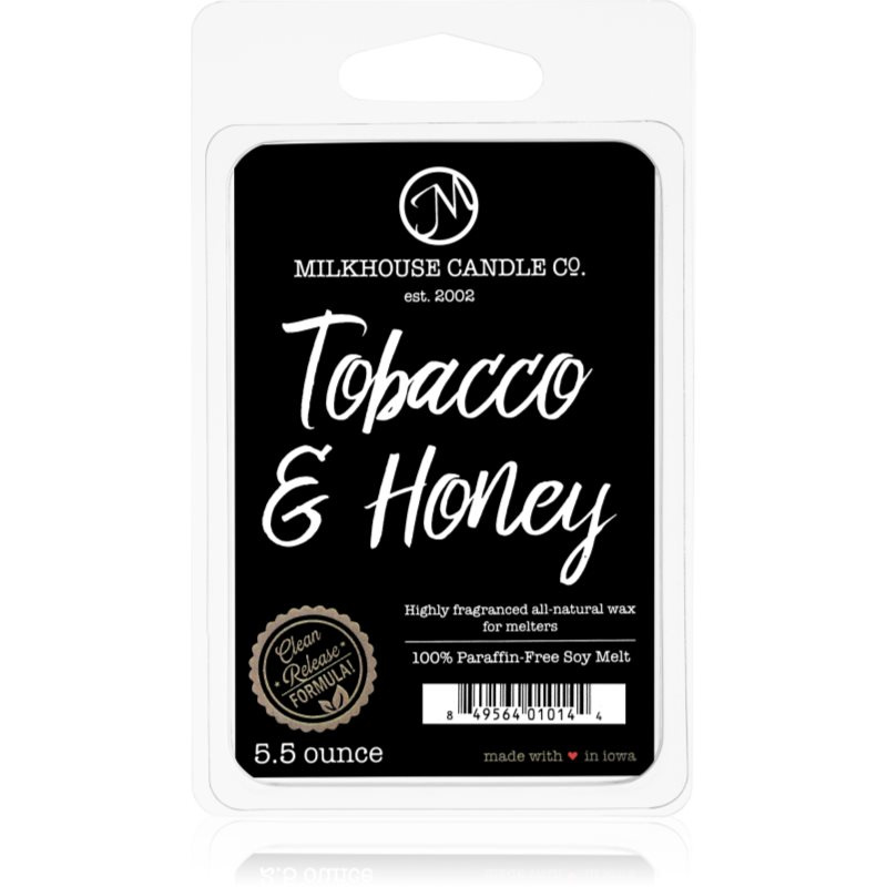 Milkhouse Candle Co. Creamery Tobacco & Honey vosk do aromalampy 155 g
