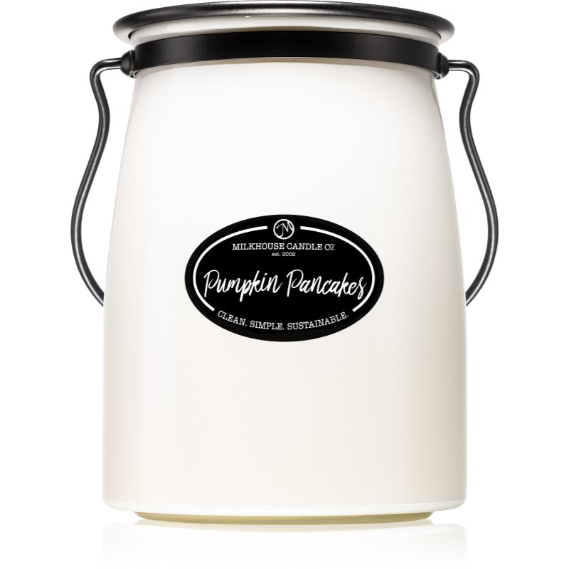 Milkhouse Candle Co. Creamery Pumpkin Pancakes vonná svíčka Butter Jar 624 g