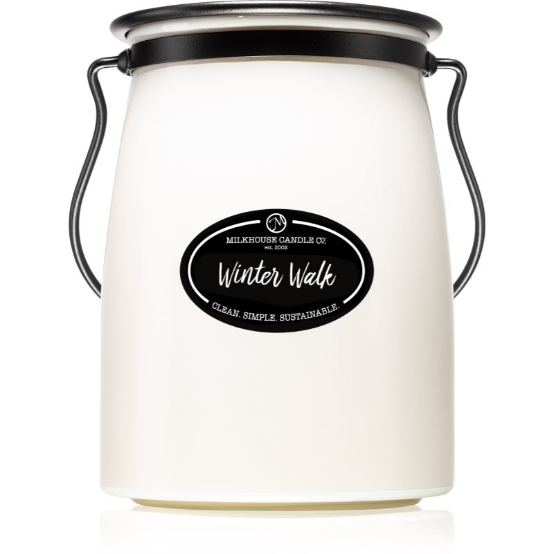 Milkhouse Candle Co. Creamery Winter Walk vonná svíčka Butter Jar 624 g