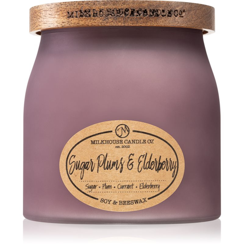 Milkhouse Candle Co. Sentiments Sugar Plums & Elderberry vonná svíčka 454 g