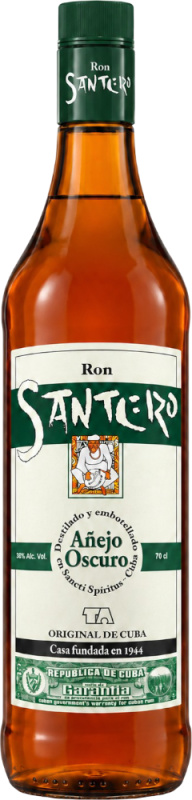 Santero Rum Santero Añejo Oscuro 38% 0,7l