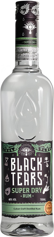 Black Tears Super Dry Rum 40% 0,7l