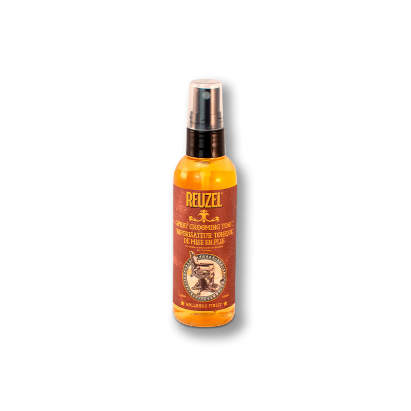 Reuzel Spray Grooming Tonic termoochranný sprej pro úpravu žehličkou a kulmou pro přirozenou fixaci pro jemné vlasy 100 ml