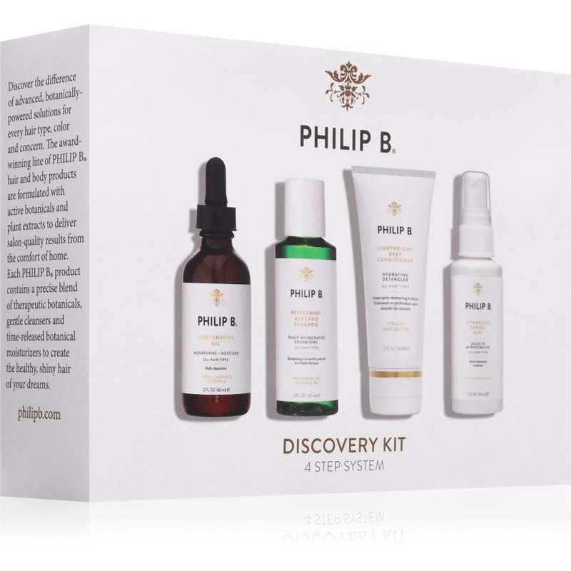 Philip B. 4 Step Discovery Kit sada na vlasy
