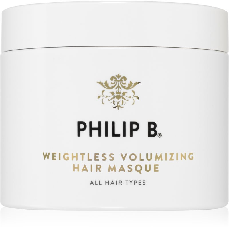 Philip B. Weightless Volumizing Hair Masque maska na vlasy pro objem vlasů 236 ml