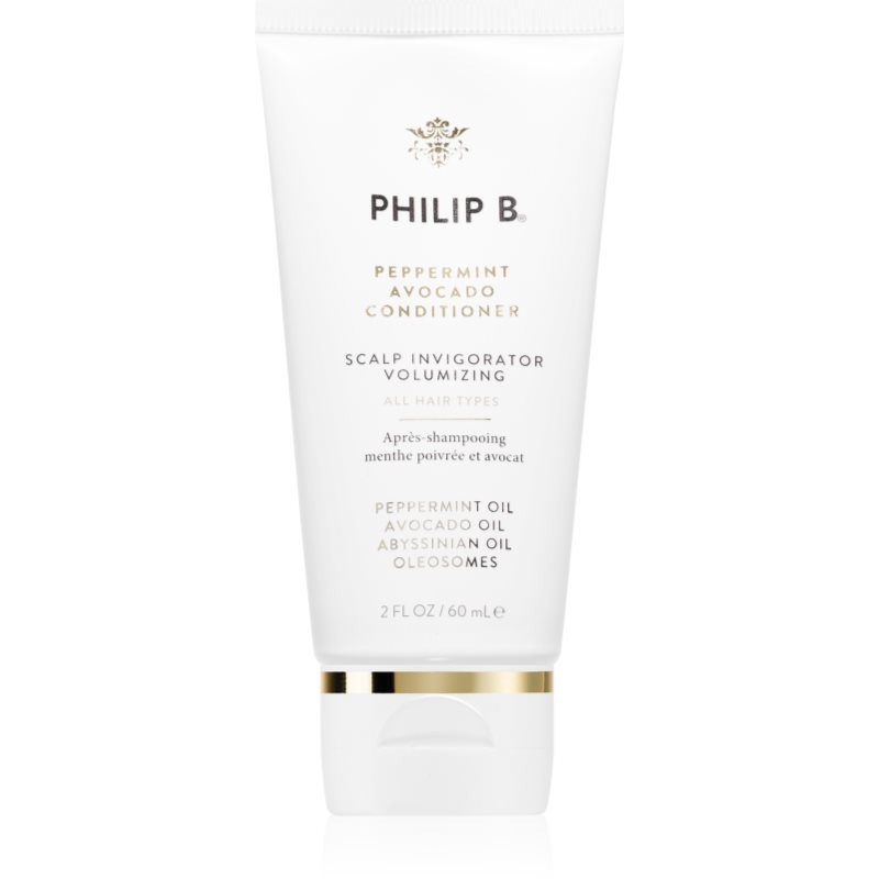 Philip B. Peppermint Avocado Conditioner osvěžující kondicionér na vlasy 60 ml