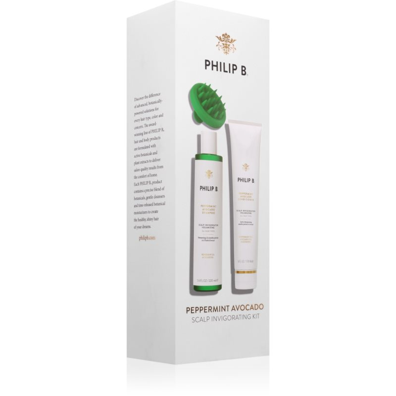 Philip B. Peppermint Avocado Scalp Invigorating Kit sada na vlasy