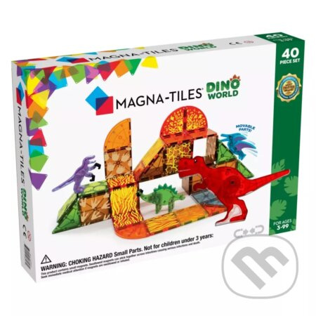 Magnetická stavebnica Dino 40 dielov - hra z kategorie Stavebnice